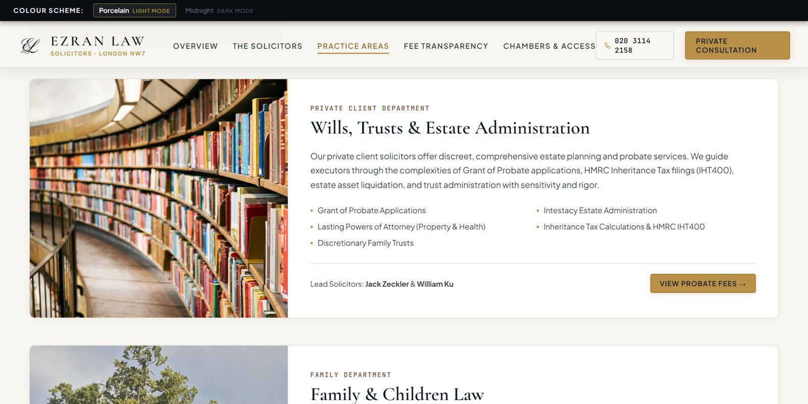 AFTER - New Wills, Trusts and Estate Administration section